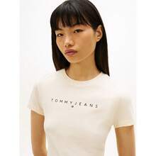 Linear Women´S T-Shirts Almost Yellow - Almost Yellow - View 5