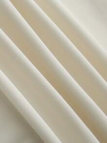 GlowEve Women's Elegant Split Sleeve Glittering Floral Lace Trim Dress With Tie Waist Fall Cloth - Apricot - View 3