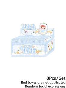 POKOJA LAND 盲盒，惊喜礼物盲盒，可爱动物造型摆件，时尚玩具，独特表情设计，桌面摆件，收藏佳品，圣诞礼物/生日礼物。（非毛绒填充） - 潮玩盲盒 - 查看 11