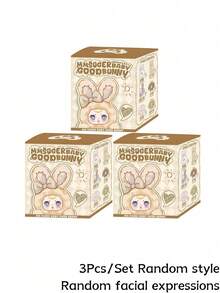 POKOJA LAND Blind Box (Non-Plush Filling) Cute Plush Cartoon Rabbit Decoration Ornament - Tide play blind box - View 14