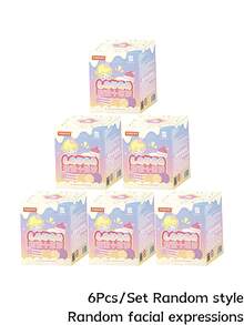 TOYCITY Blind Box (Non-Plush Filling) Cute Cartoon Character Decor Figurine - Tide play blind box - View 8