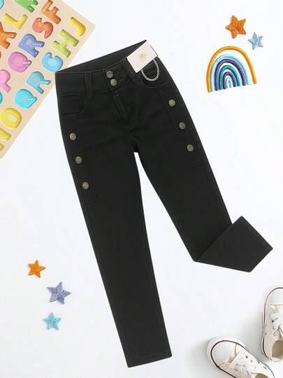 Jeans niña casual para uso diario estilo moderno temporada primavera verano y otoño