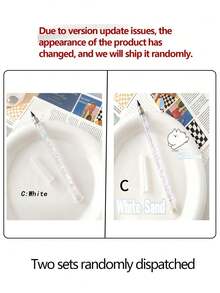 Eternal Sand Pencil, Unbreakable,Continuous Core HB Automatic Pencil, Sketching, No-Mark, Color Pencils, No Sharpening Required Back To School - Multicolor - View 12