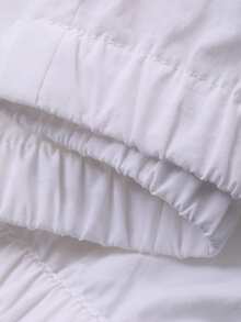 DAZY Women's Casual Turndown Collar Long Sleeve Lightweight Jacket, Korean Style - Black - View 10