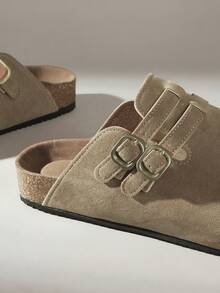 Solecia Women Flats - Khaki - View 5