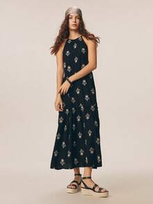 Styleloop Sandalias de cuña con plataforma para mujer, sandalias de cuña con plataforma casual de unicolor y tejido de moda con suela gruesa, sandalias de cuña de lona con correa de tobillo estilo bohemio retro, estilo de atuendo para fiesta del festival de música del oeste americano, atuendo de vacaciones, esencial de viaje - Negro 6 - Ver 8