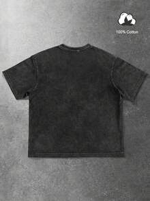 Manfinity EMRG 男士T恤 - 黑色 - 查看 2