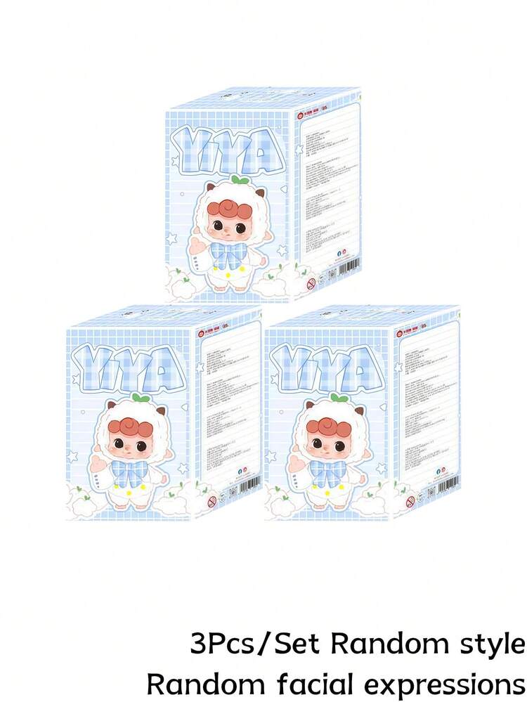 POKOJA LAND Blind Box, Surprise Gift Blind Box, Cute Animal-Style Figurines As Fashionable Toys, Unique Expression Designs, Tabletop Ornaments, Collector's Benefits, Christmas Gifts/Birthday Gifts.(Not Plush Filled) - Tide play blind box - View 8