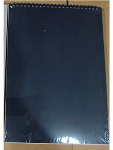 1本含30幅图画的素描本 - 顶部螺旋装订素描本，艺术素描本，绘画和书写纸，适合初学者 - 素描、彩色铅笔画、油画、蜡笔画、钢笔画，可放回学校用品区 - 彩色 - 查看 10