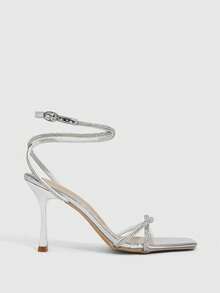 CUCCOO SZL Women Gladiator Sandals Spring Shoes - Silver - View 2