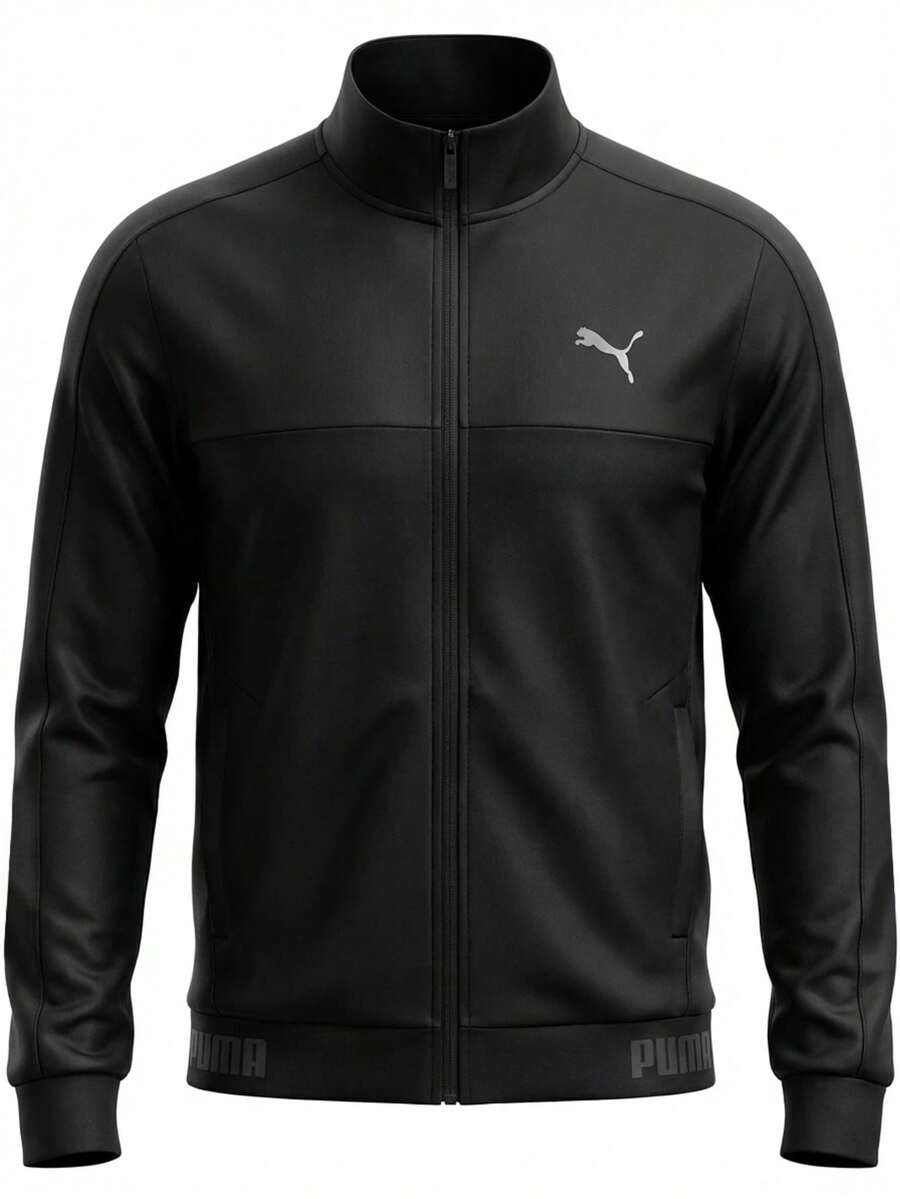 Puma Men's Training Jacket Black - Black - View 1