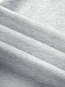 Manfinity EMRG 男士休闲运动翼纹印花抽绳腰带运动裤 - 彩色 - 查看 6