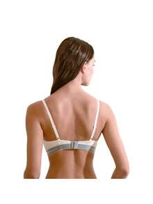 Armani Women's Underwear Bralette - Ivory - 查看 3
