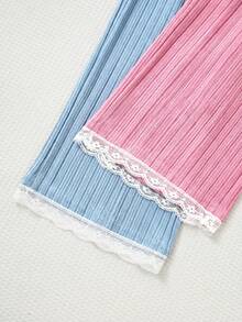 EURMUSE 2PCS Women Sleep Bottoms - Multicolor - View 5