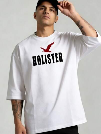 Camiseta de manga corta con cuello redondo para hombre. Estilo casual, moderna y cómoda con diseño estampado. Unisex.