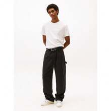 Linear Slim Men´S T-Shirt Black - Ecru - View 2