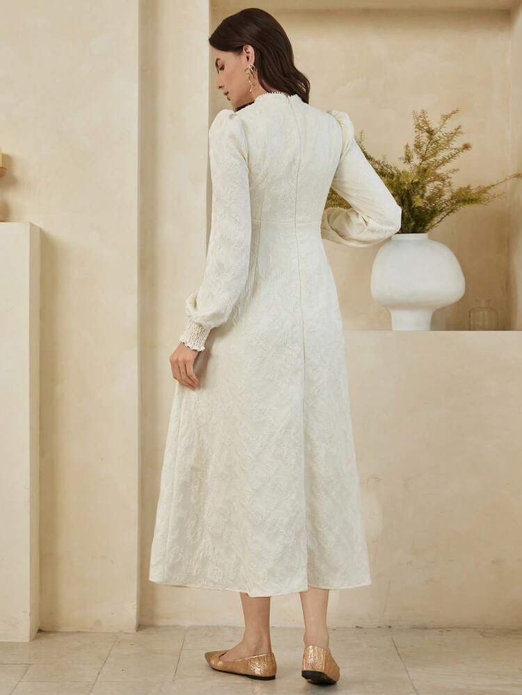 Spring & Summer Elegant Midi Dress, Waist Cinched Design, Suitable For Dates, Weddings, Parties, Casual Vacations, Commuting Business Casual Woman