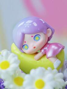 TOYCITY Blind Box (Non-Plush Filling) Cute Cartoon Character Decor Figurine - Tide play blind box - View 7