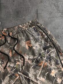 Men's AXEPEAK Casual Fashionable Street Shorts - Multicolor - View 3