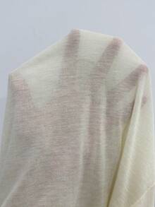 Coolane Women's Spring/Summer Y2K Concert Rave Festival Going Out Rave Renaissance Fair Clubs Party Hippie Off The Shoulder Tee - Apricot - View 7