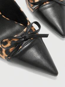 CUCCOO BIZCHIC 性感时尚女士细高跟尖头高跟鞋 - 豹紋 - 查看 7