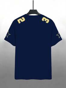 Manfinity Roughcore Men's Short Sleeve Crew Neck T-Shirt With Minimalist Print - Multicolor 10 - View 2