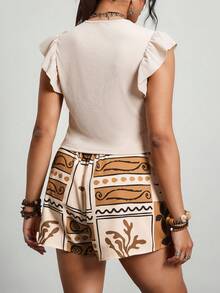 SHEIN LUNE Bộ đồ đôi nữ cỡ lớn màu trơn cổ tròn tay bồng và quần short họa tiết hình học, kiểu dáng thường ngày. Bộ đồ đôi nữ màu trơn tay bồng và quần short họa tiết hoa, kiểu dáng thường ngày, thích hợp cho kỳ nghỉ hè. Bộ đồ đôi nữ cỡ lớn họa tiết hoa phối màu tương phản, thích hợp cho kỳ nghỉ hè. Bộ đồ đôi nữ cỡ lớn họa tiết cổ tròn và quần short. Bộ đồ đôi nữ quần short, thích hợp cho mùa xuân/kỳ nghỉ. Bộ đồ đôi nữ màu đất, bộ đồ đôi quần short thắt eo, bộ đồ đôi quần short in họa tiết, bộ đồ đôi quần short màu be, bộ đồ đôi màu đất, quần short in họa tiết nâu, bộ đồ đôi phong cách Boho, bộ đồ đôi quần short họa tiết, áo không tay và quần short, bộ đồ đôi quần short cạp cao. Bộ đồ đôi nữ, áo tay bồng, bộ đồ đôi màu đất, trang phục mùa hè, bộ đồ đôi, trang phục màu đất, bộ đồ đôi phong cách Boho, bộ đồ đôi phong cách Boho, trang phục lễ hội âm nhạc, quần áo Bohemian, quần áo nữ phong cách Boho, quần áo màu đất, bộ đồ đôi nữ, quần short in họa tiết nâu, cỡ lớn. - Nhiều màu - Xem 2