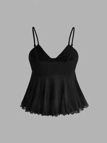 SHEIN MOD Bộ 2 áo hai dây nữ in hoa và màu trơn, kiểu babydoll, áo dễ thương, áo nơ, áo mùa hè, áo mùa xuân, áo thanh lịch, áo đi chơi, áo lưới, áo dự tiệc trà, áo nữ dễ thương, áo đi nghỉ mát, áo đi nghỉ lễ, áo thường ngày, áo đi biển - Nhiều màu - Xem 8