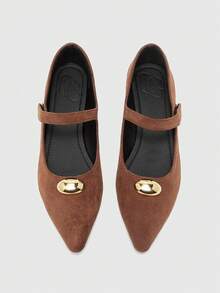 CUCCOO BIZCHIC Women Flats - Brown - View 2