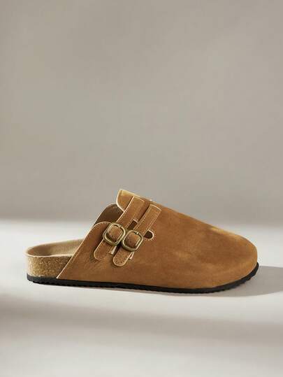 Solecia Women's Slip-On Flat Shoes Soft Leather Comfortable Commuter Versatile Style