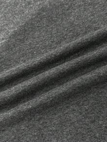 少女Y2K休闲简约黑白波点印花褶皱系带露脐上衣 - 彩色 - 查看 3