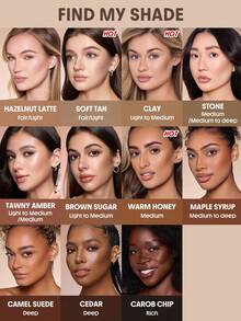 SHEGLAM Precision Sculpt Liquid Contour Duo-Tawny Amber Brand Beauty Makeup Face Paint Cosmetic For Women Girls Perfect For Winter Spring Ideal For Y2K Fancy Fashion Suitable For Birthday Gift Party Ready Best Color - Tawny Amber - View 5