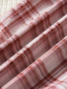 2条装男士格子松紧腰休闲日常平角内裤 - 彩色 - 查看 6