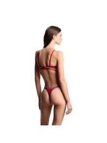 Armani Women's Underwear Bralette - Red - View 3