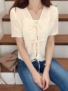 FRIFUL Women's Fashion Camisole & Jacket 2 Pieces Set, Summer - White - View 4