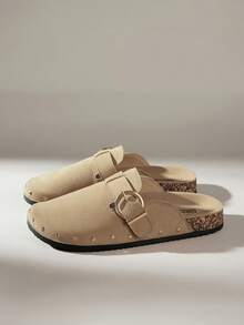 Solecia 女士时尚厚底鞋 - 卡其色 - 查看 2