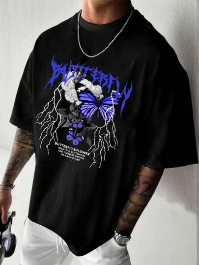 Camisetas casuales para hombres - Camisetas de manga corta de cuello redondo transpirables, ideales para el uso diario elegante y las actividades al aire libre