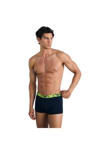 Armani 3 Pack Men's Boxer Briefs - Armani Blue/Pine/Lime - View 2