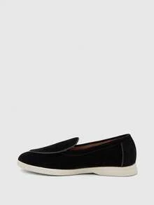 CUCCOO BIZCHIC Women's Casual Versatile Flat Loafers For Daily Commute Valentine's Day - Black - View 9