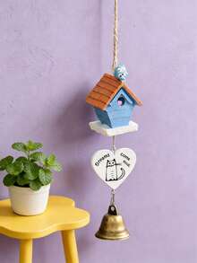 Joivida 创意树脂风铃摆件卧室装饰铃铛汽车挂件阳台窗台装饰生日节日礼物小饰品 - 多色 - 查看 4