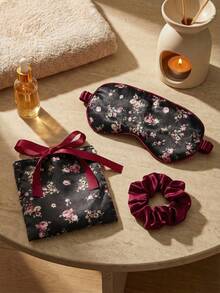 3-Piece Blindfold Set, Blackout Travel Blindfold, Breathable And Comfortable - Multicolor - View 11