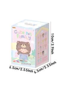 POKOJA LAND Hộp mù, loạt hộp mù chủ đề động vật, được làm từ chất liệu cao cấp, kích thước nhỏ gọn và dễ mang theo, thích hợp làm vật trang trí khi đi chơi và du lịch. Chúng cũng có thể được dùng làm quà tặng cho bạn bè và gia đình (không có ruột bông), thích hợp làm quà tặng ngày lễ cho bạn bè. - thủy triều chơi hộp mù - Xem 7