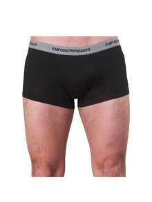 Armani Men's Trunks Comfortable Lightweight Durable Daily Outdoor Commuting 111357-CC717-00120 - Black/Black/Black - View 2
