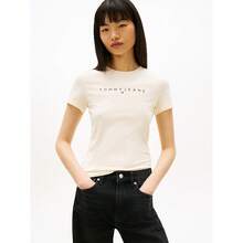 Linear Women´S T-Shirts Almost Yellow - Almost Yellow - View 2