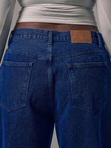 MUSERA Plus Size Jeans - Dark Wash - View 6