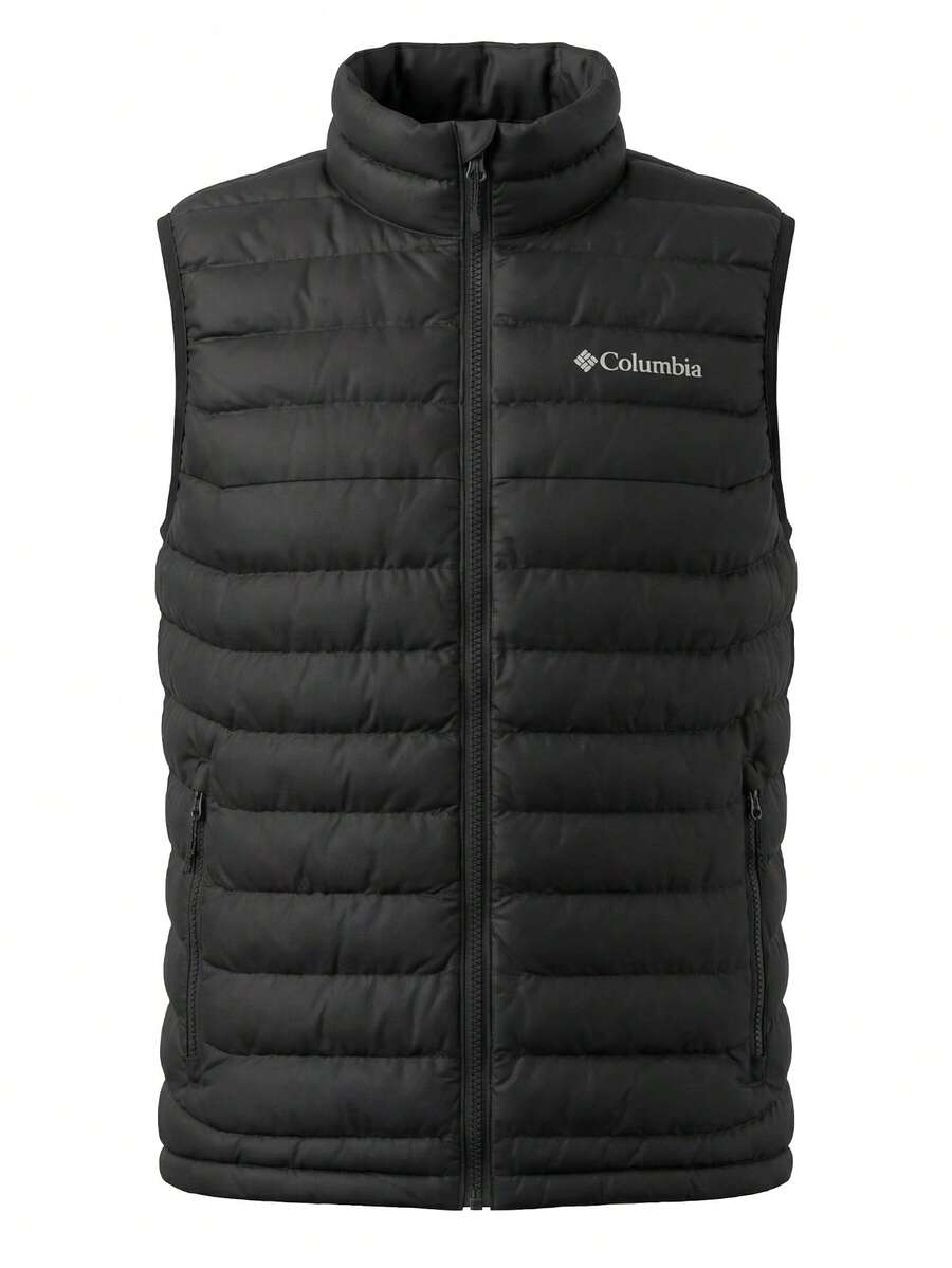 Columbia Men's Down Gilet Vest Black - Black - View 1
