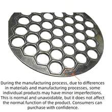 1 件装简易铝制饺子模具 - 37 孔意式饺子压模，适用于自制面团和酥皮，尤其适合制作肉馅饺子 - 厨房必备小工具 - 彩色 - 查看 9