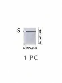 1/3/6件装网眼洗衣袋家用机洗衣物洗衣袋，内衣文胸洗衣袋，拉链洗衣网袋套装，春季简约夏季上衣 - 彩色 - 查看 9