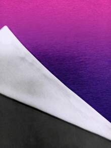 EMERY ROSE 大码女式休闲渐变印花拉链圆领卫衣，简约美式风格 - 彩色 - 查看 5