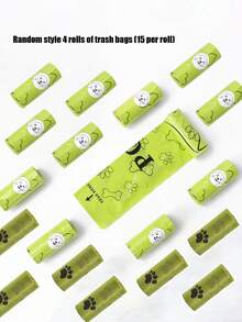PETSIN 1. 小型犬专用宠物粪便收集器、便便袋、宠物粪便储存器、拾便袋、分配袋、储存袋、垃圾袋 - 彩色 - 查看 22